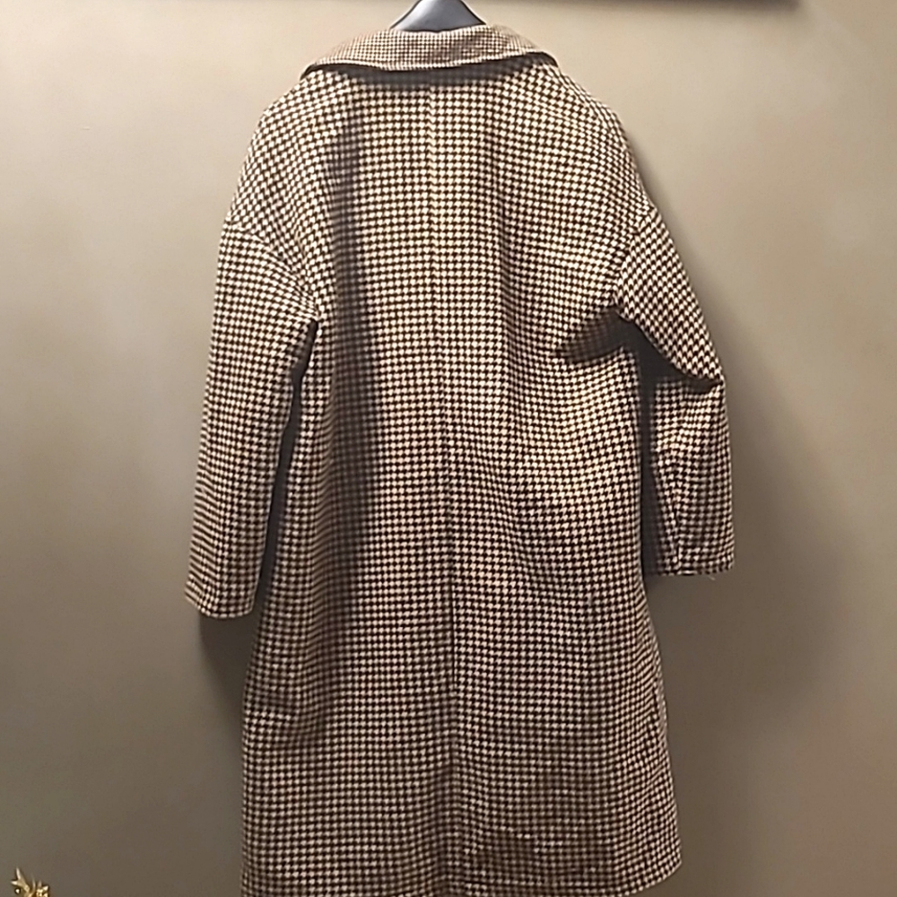 Oversize Houndstooth spring/fall jacket! - Picture 3 of 4